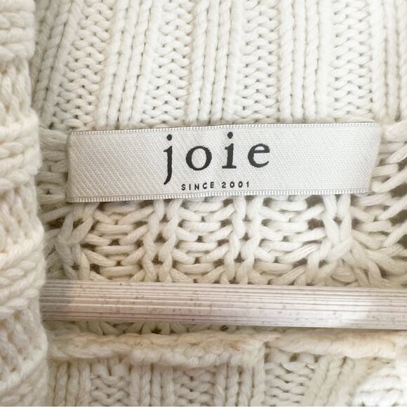 Joie Emera Cashmere Cotton Sweater Dress‎ Sz XXS Chunky Knit Classic - Picture 9 of 12